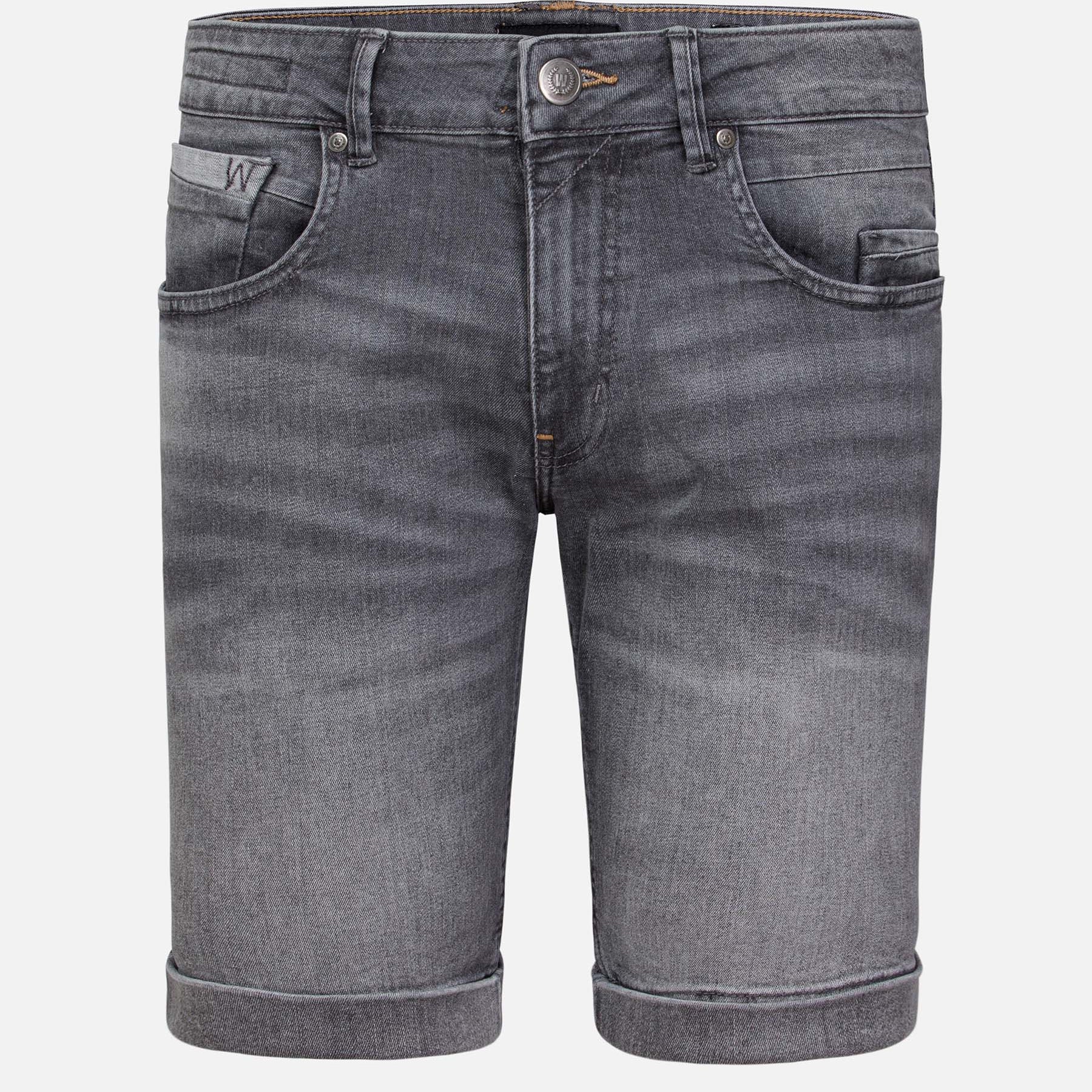 The Brixton Anthracite Shorts Wam Denim