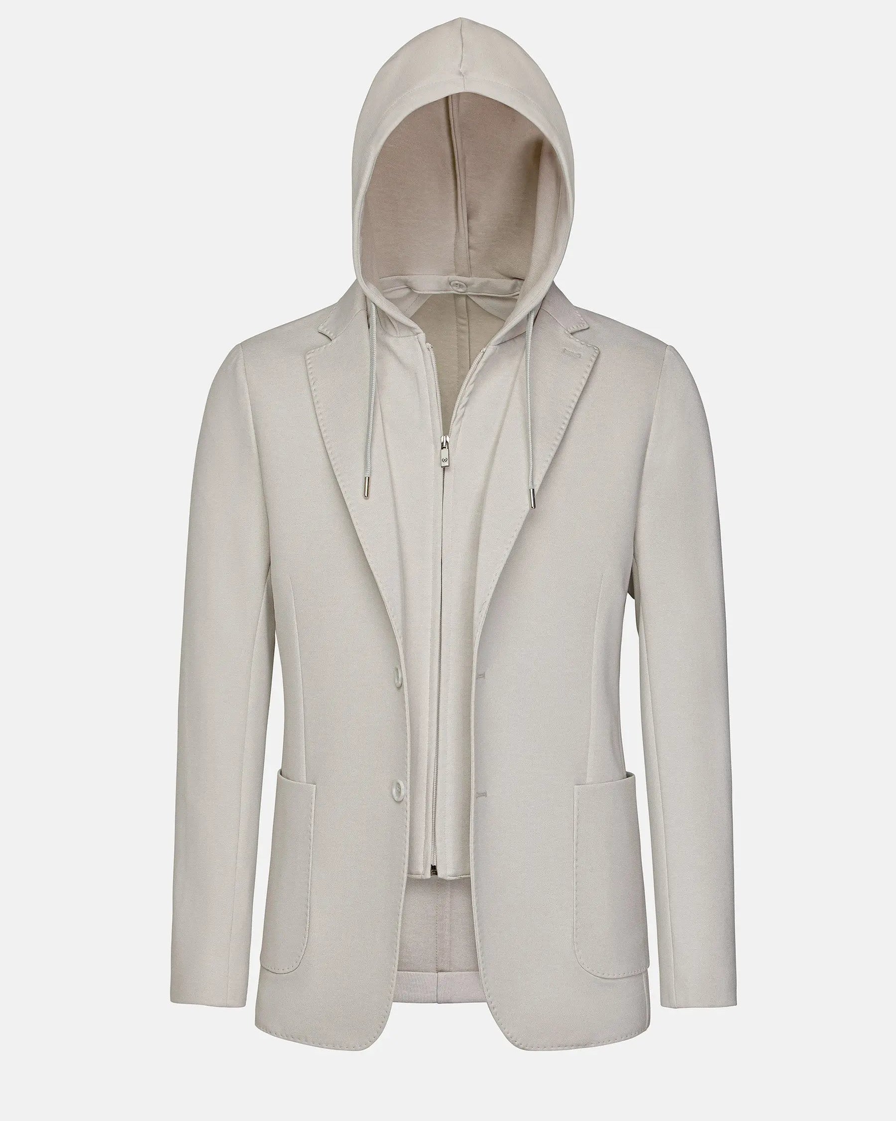 The Warren Light Grey Blazer Wam Denim