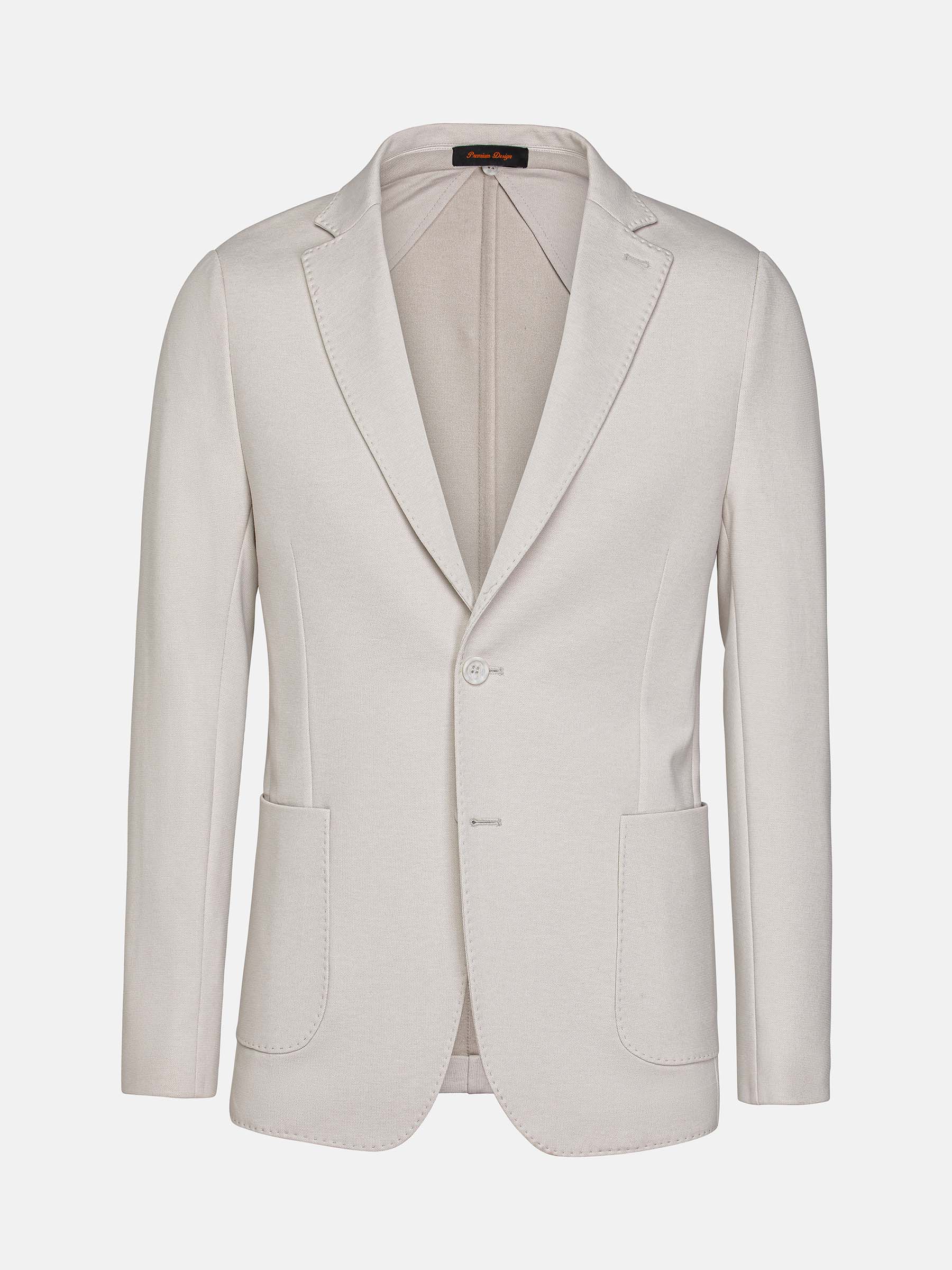 The Warren Light Grey Blazer Wam Denim