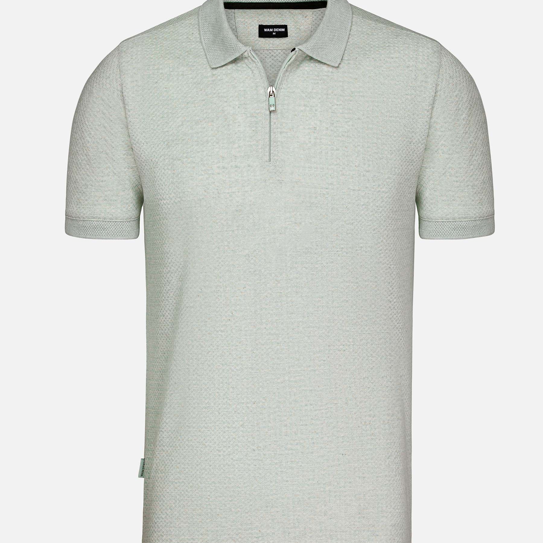 The Linus Light Green Polo Wam Denim