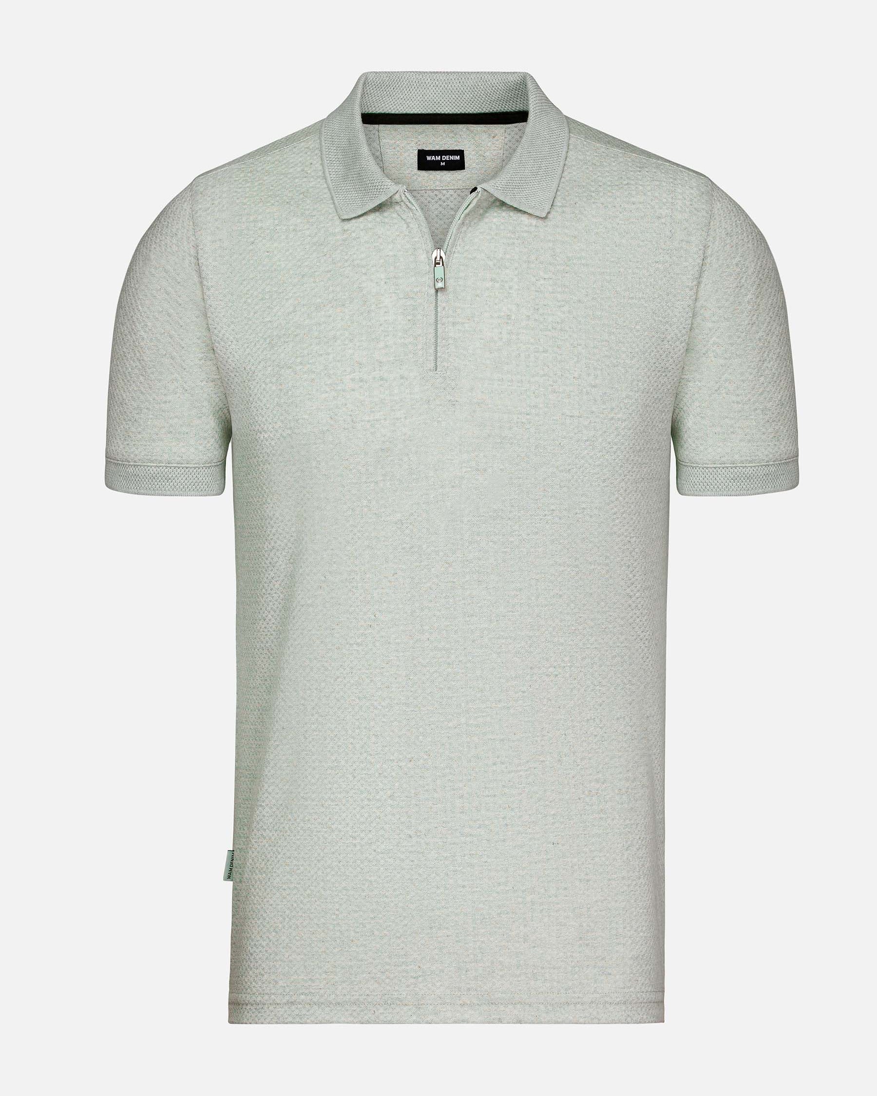 The Linus Light Green Polo Wam Denim