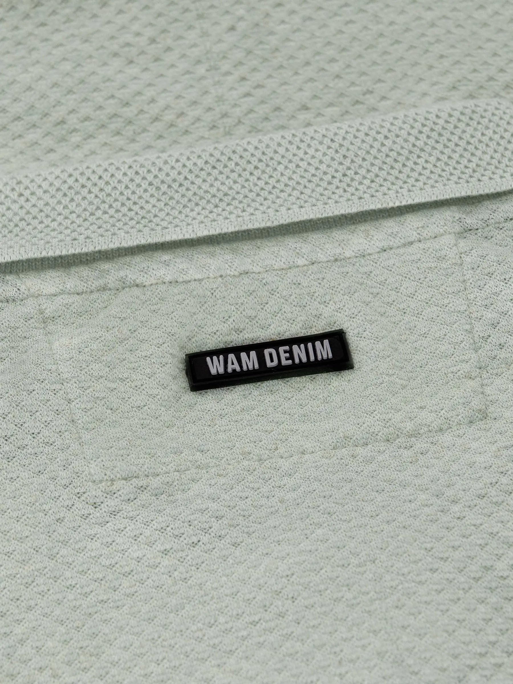 The Linus Light Green Polo Wam Denim