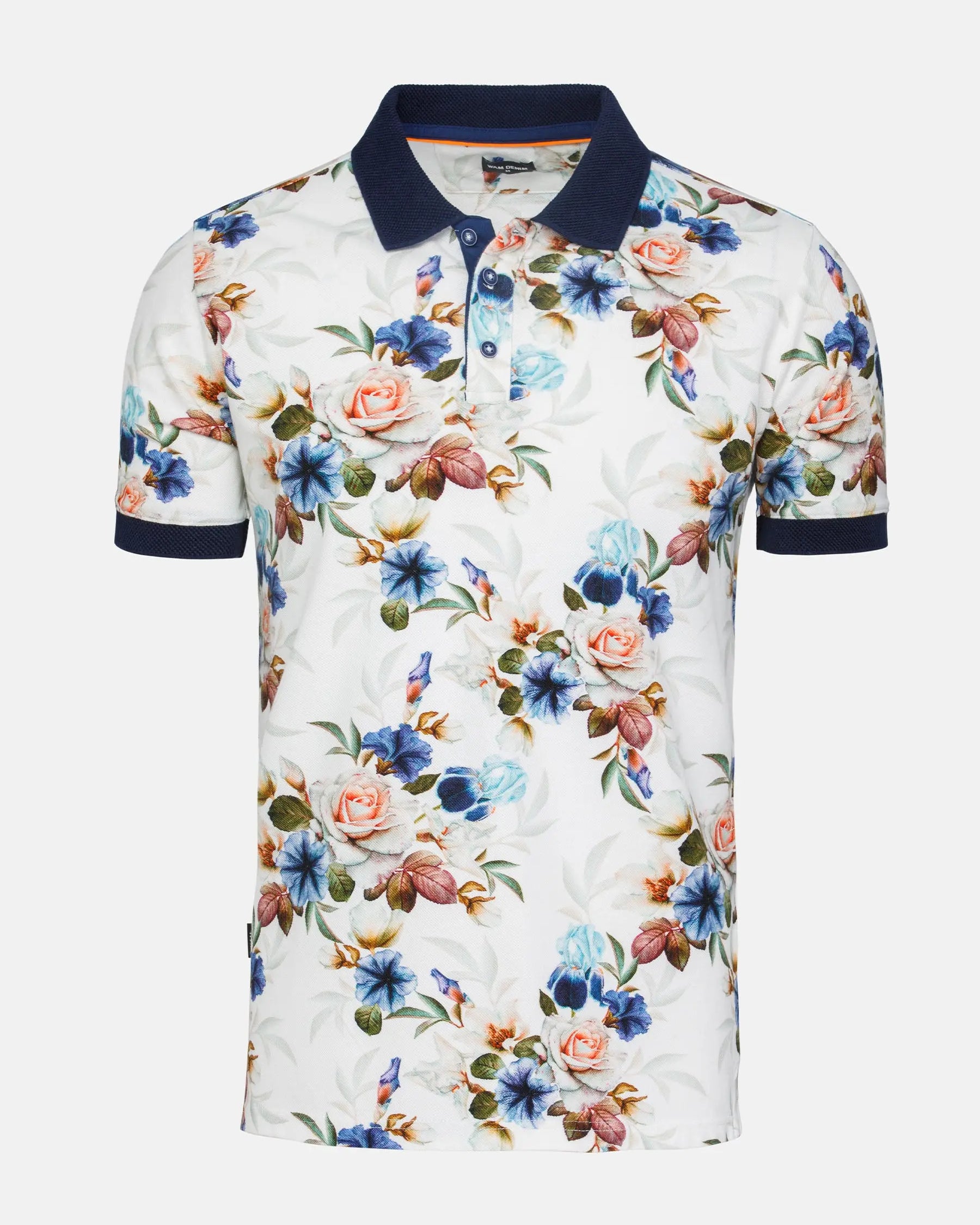 The Joey Off White Polo Wam Denim