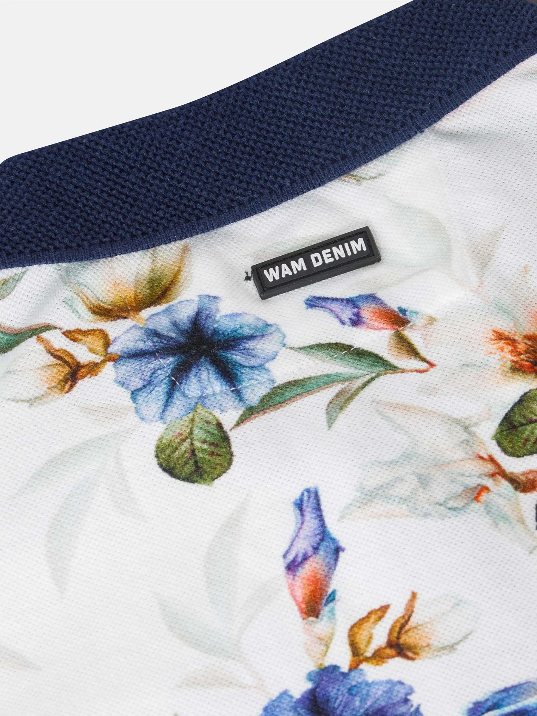 The Joey Off White Polo Wam Denim