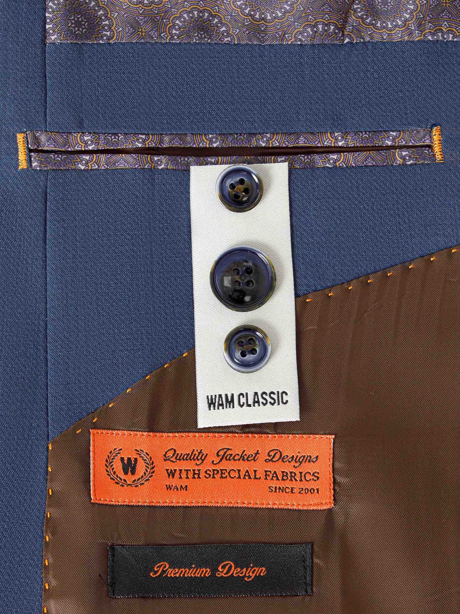 The Calhoun Indigo Blazer