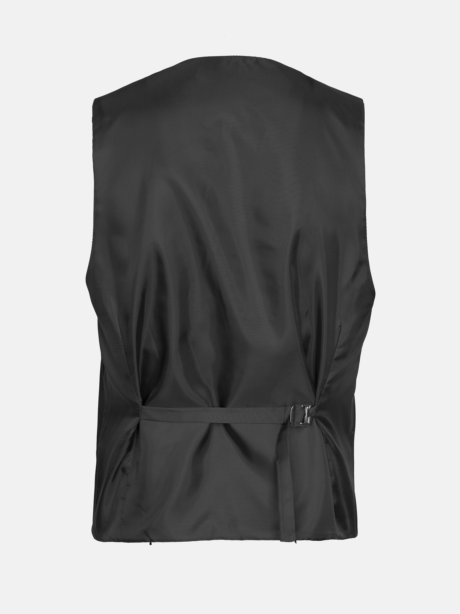 The Clarkson Black Suit Gilet