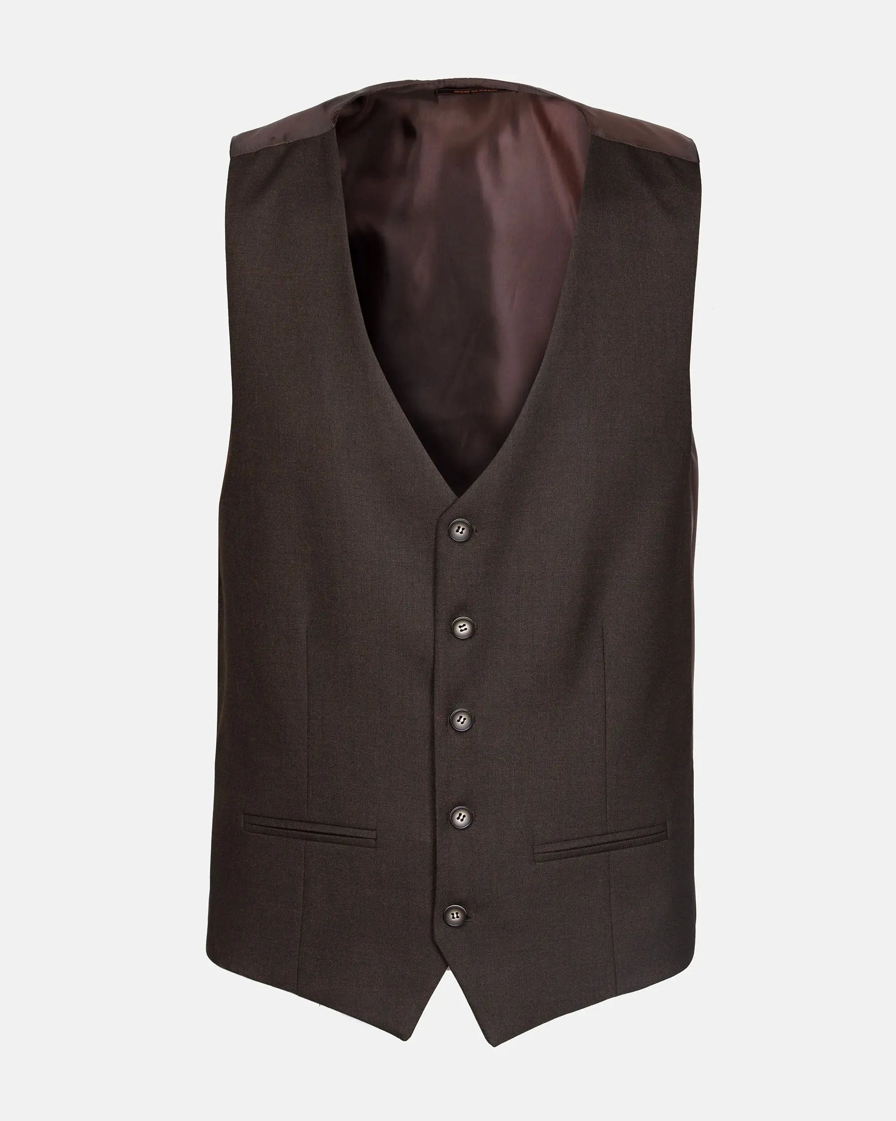 The Clarkson Brown Suit Gilet Wam Denim