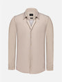 The Solace Beige Shirt Wam Denim