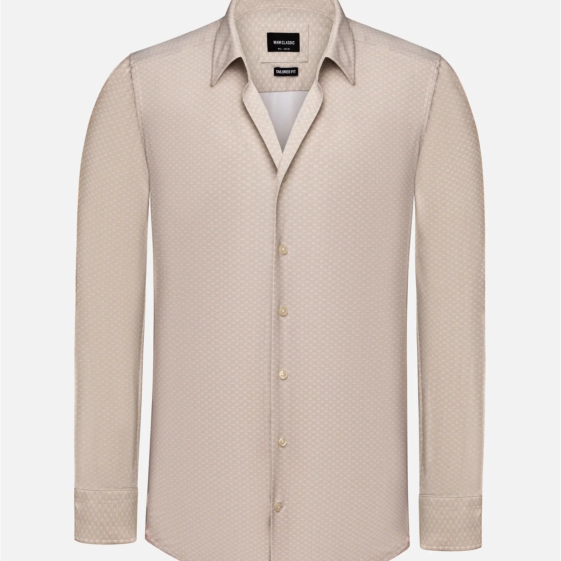 The Solace Beige Shirt Wam Denim