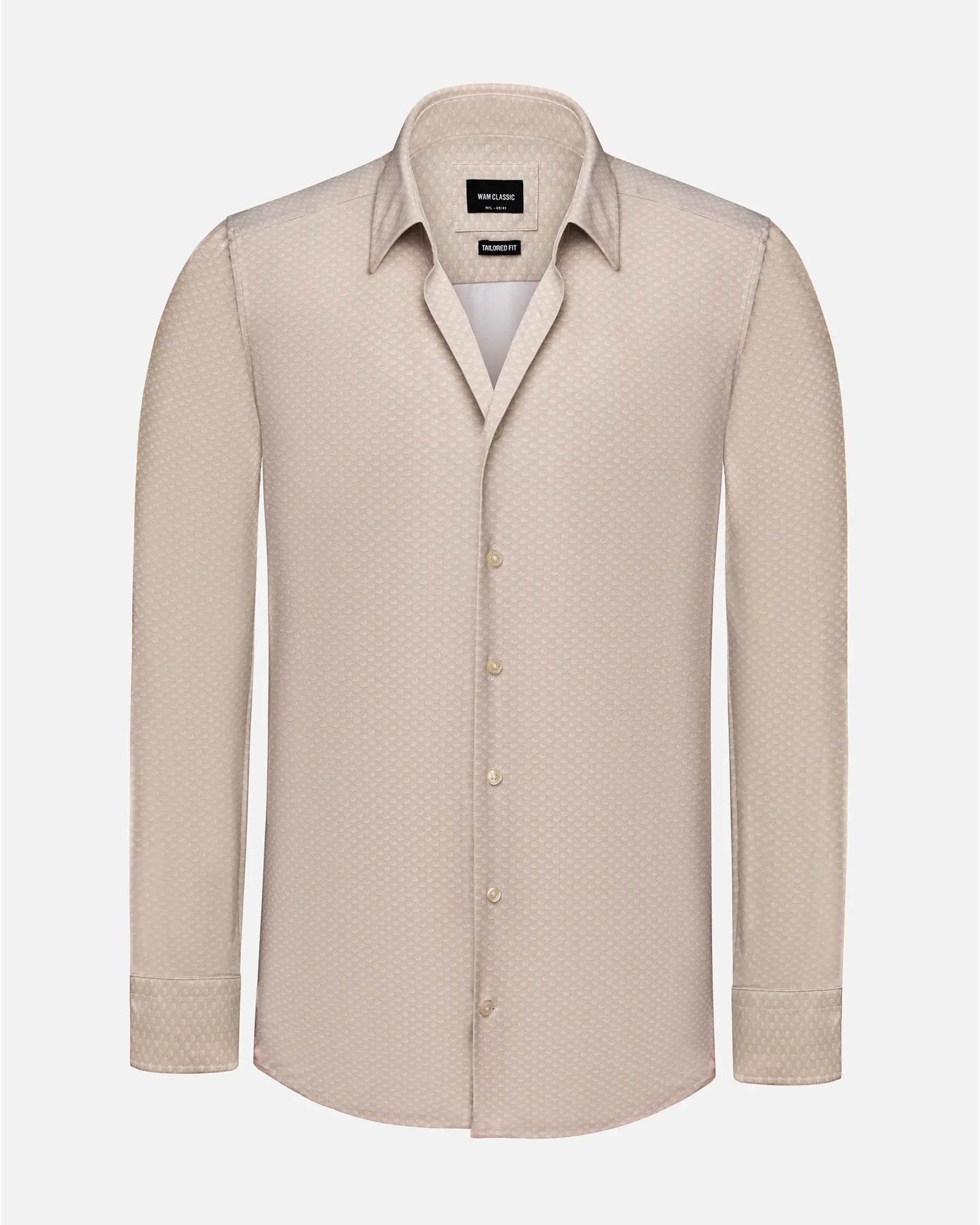 The Solace Beige Shirt Wam Denim