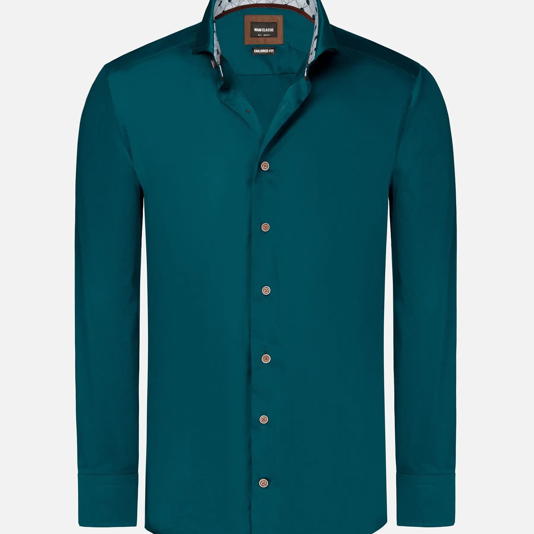 The Hallow Petrol Shirt Wam Denim
