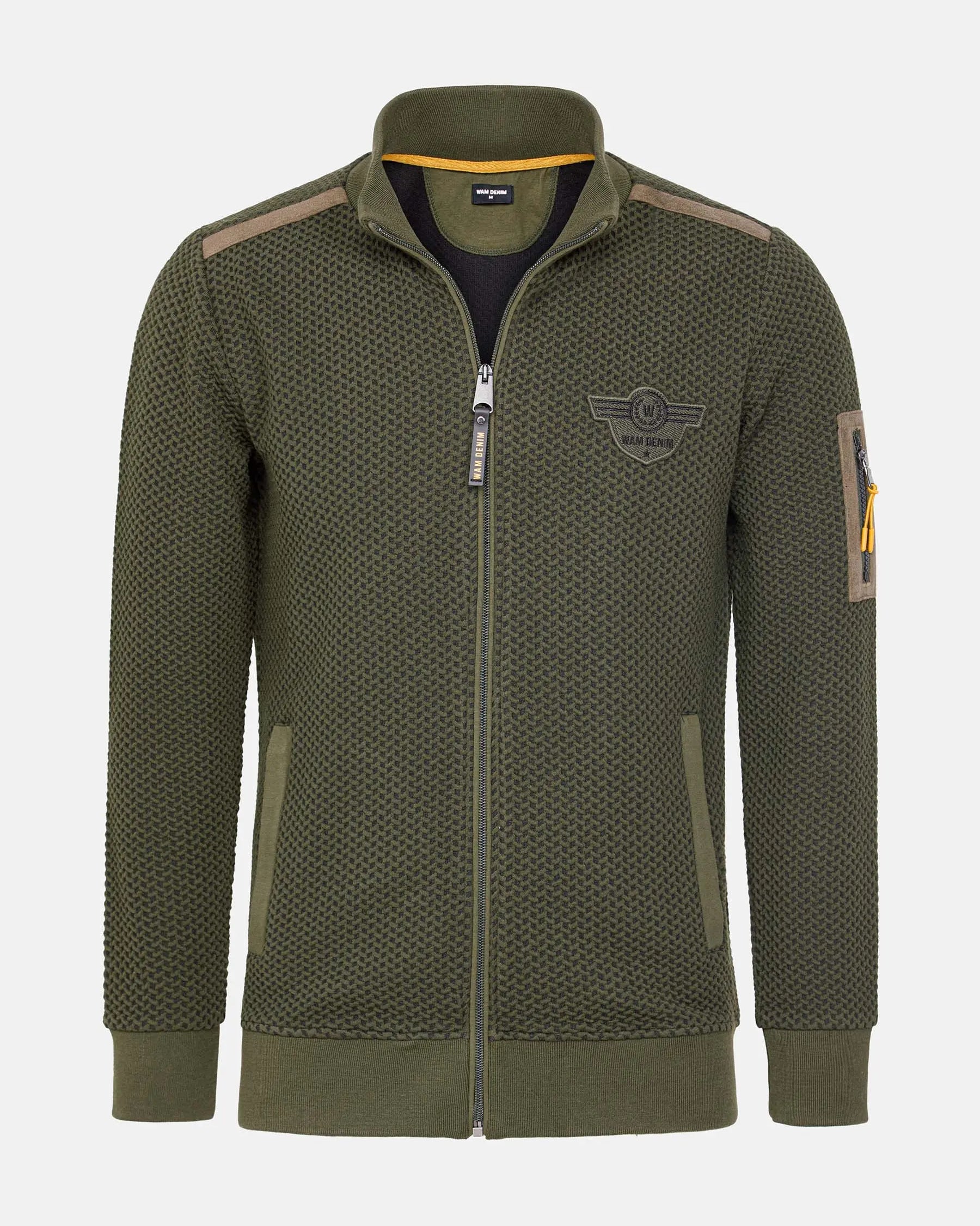 The Lyle Khaki Vest Wam Denim