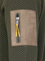 The Lyle Khaki Vest Wam Denim