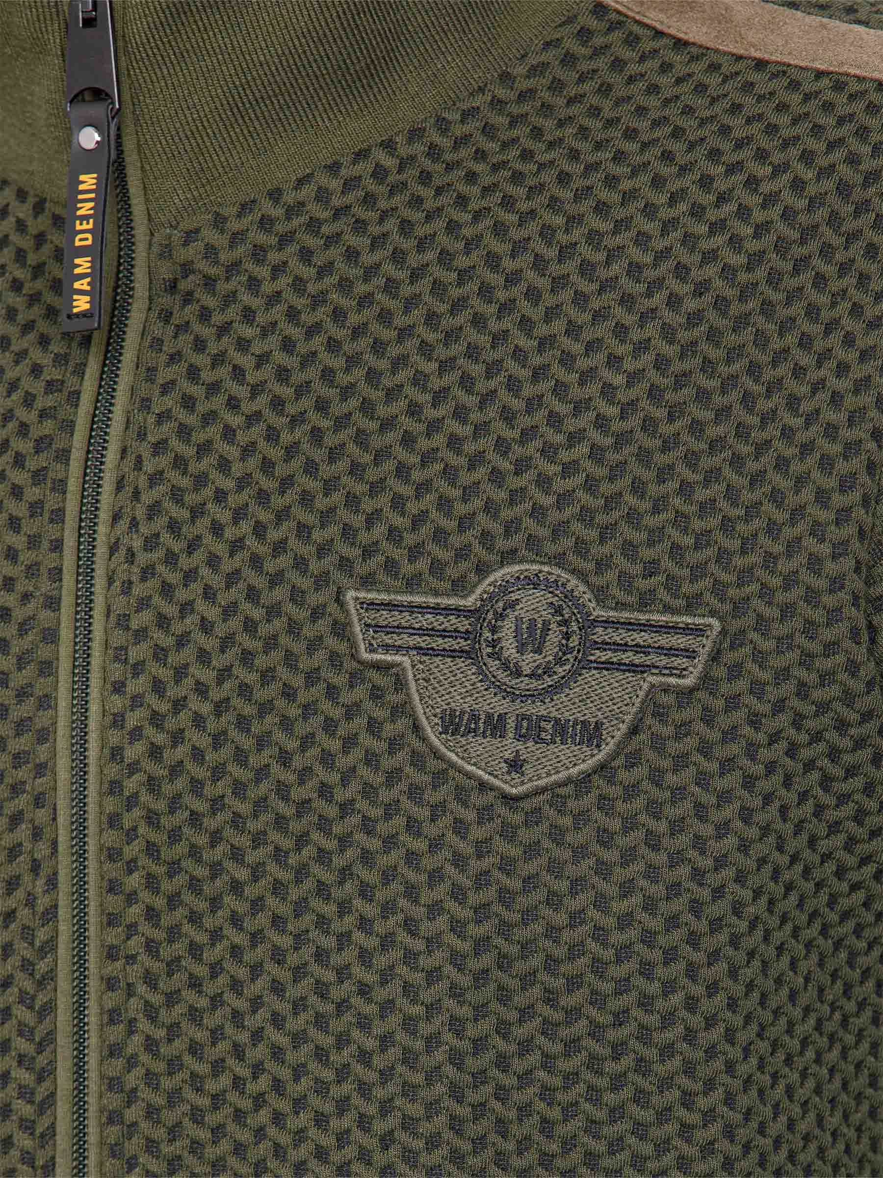 The Lyle Khaki Vest Wam Denim