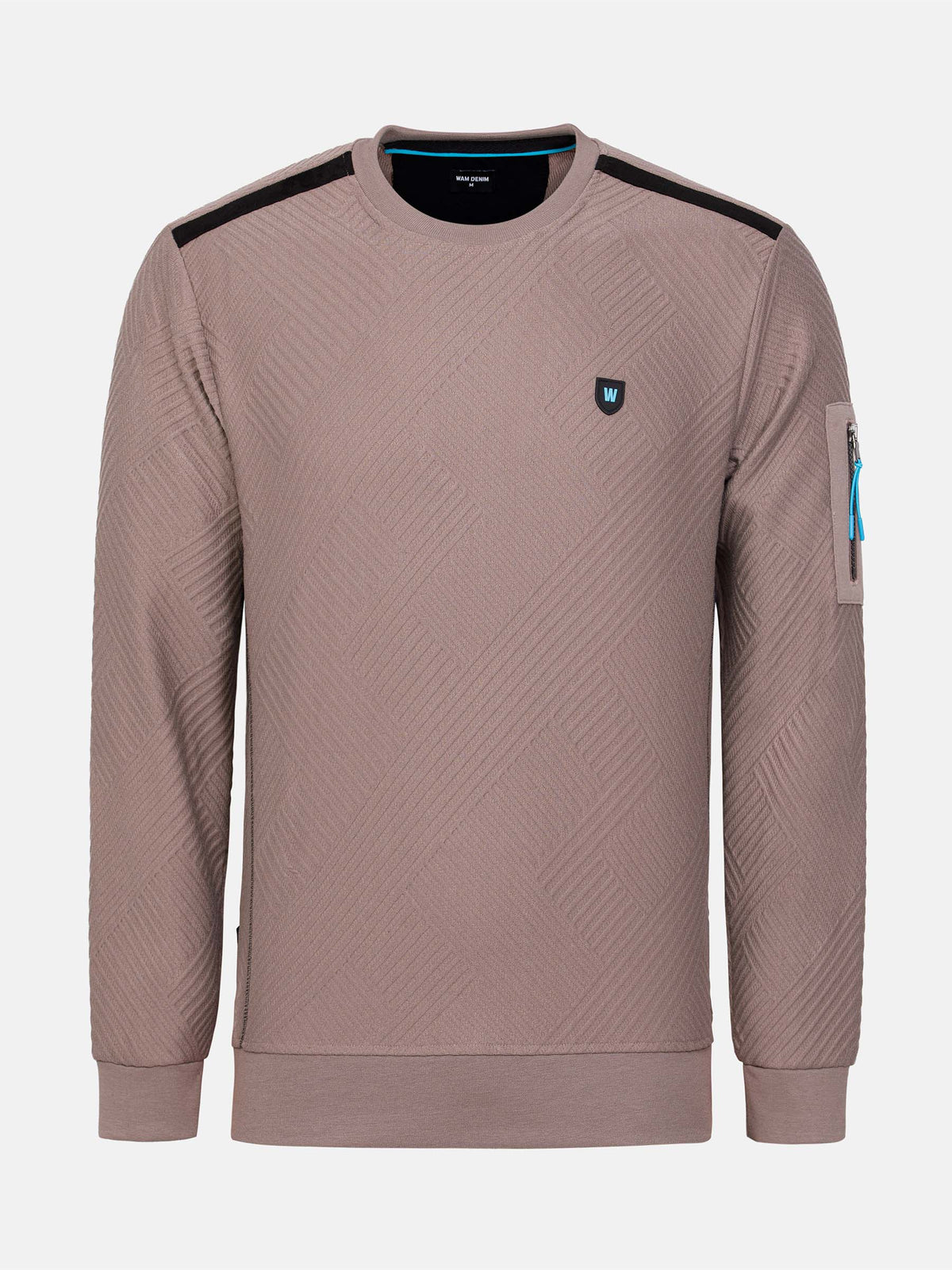 The Rockwell Light Brown Sweater Wam Denim