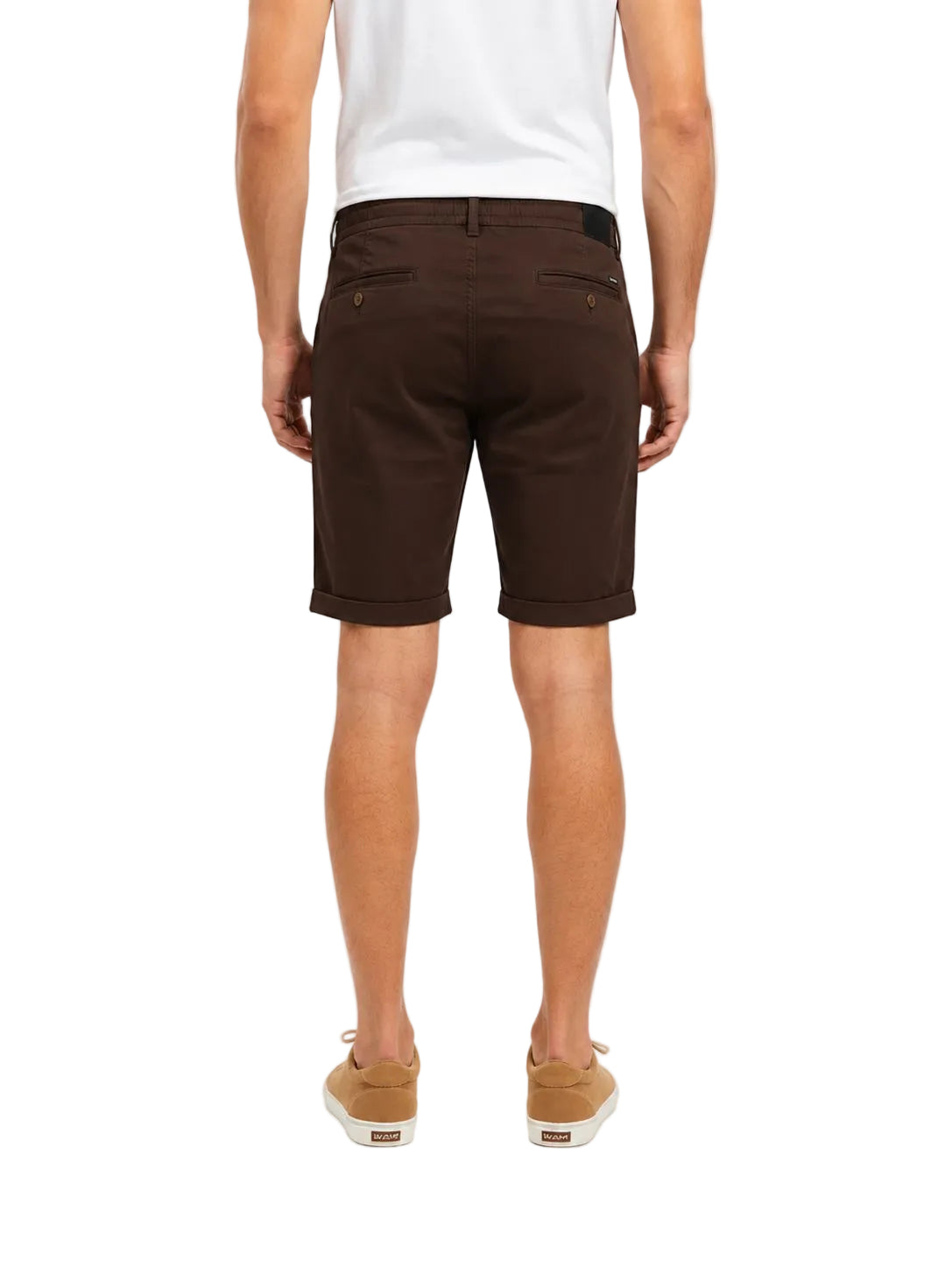 De Zurex Bruine Chino Shorts