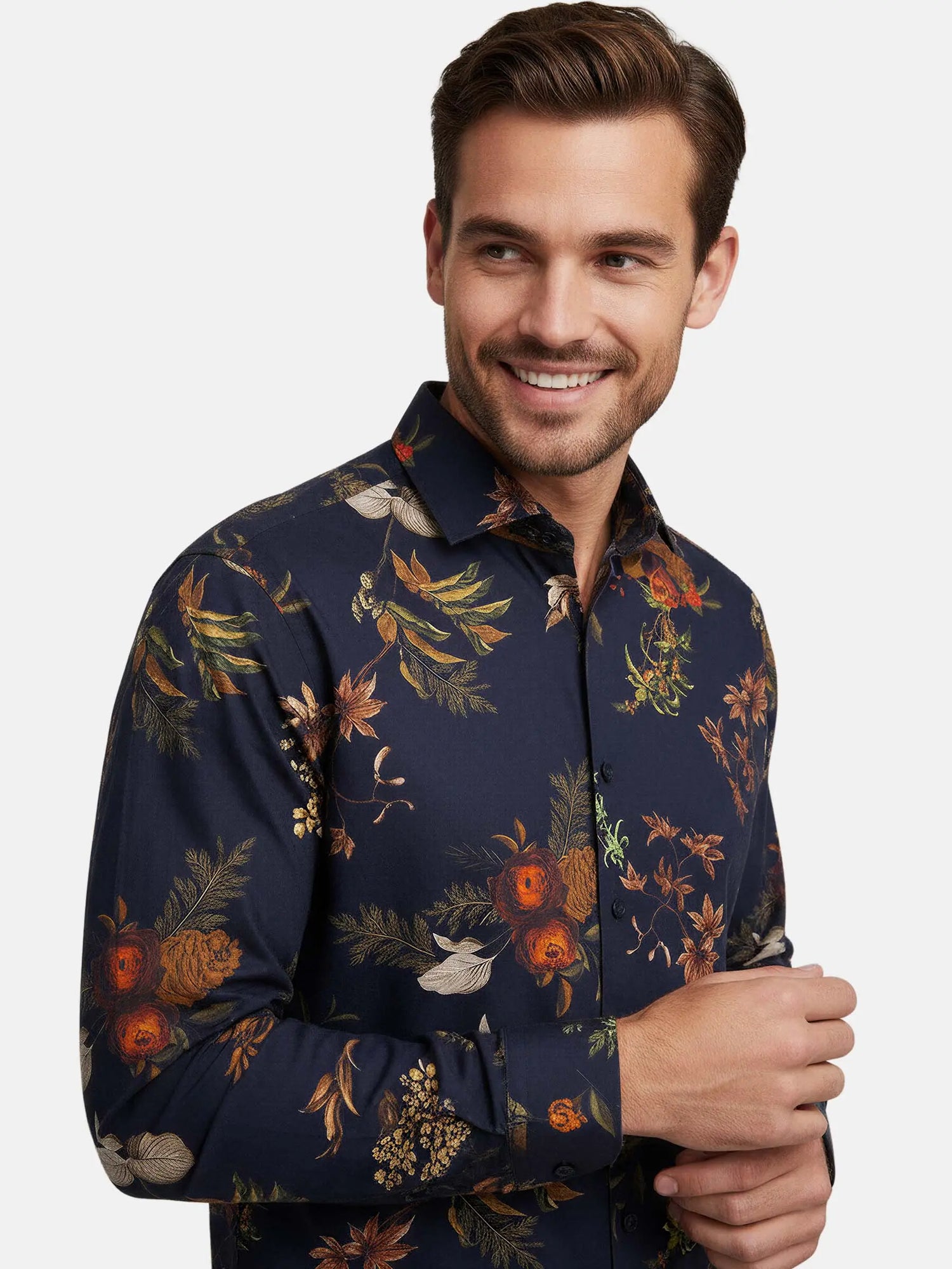 The Ayan Navy Shirt Wam Denim