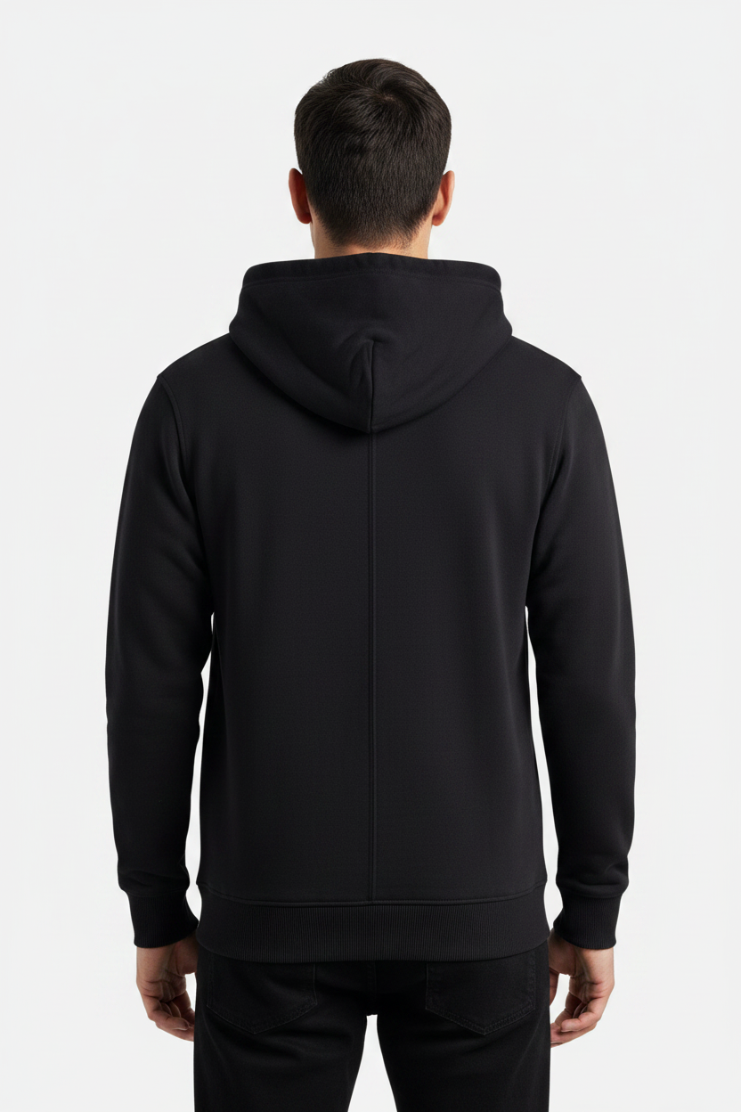 Black Hoodie – back
