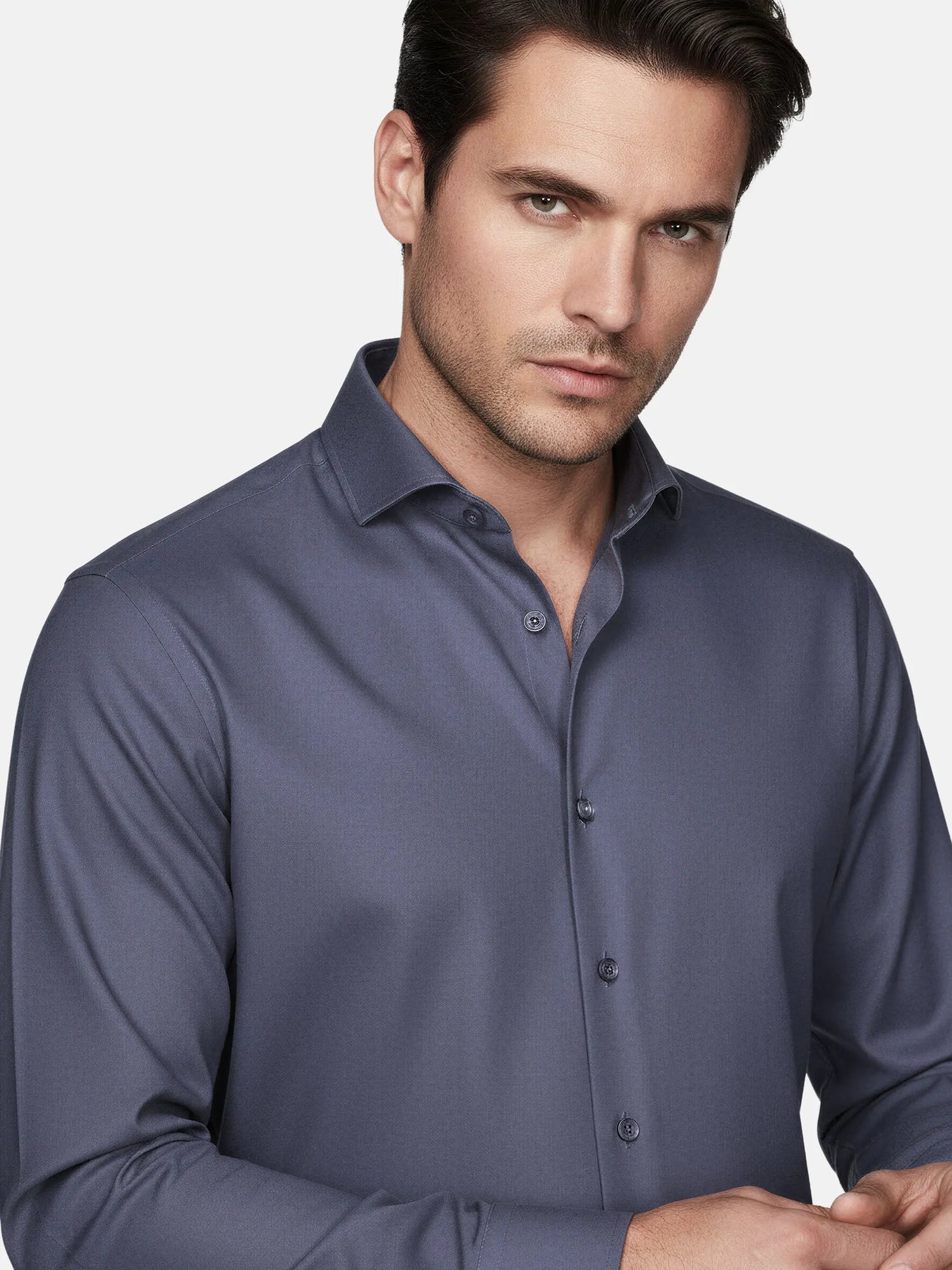 The Burgos Anthracite Shirt Wam Denim