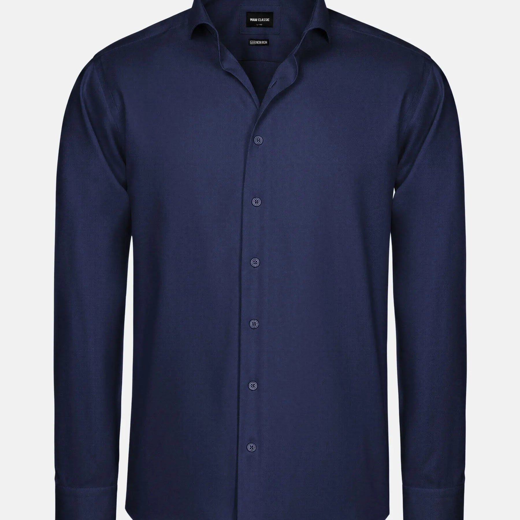 The Burgos Navy Shirt Wam Denim