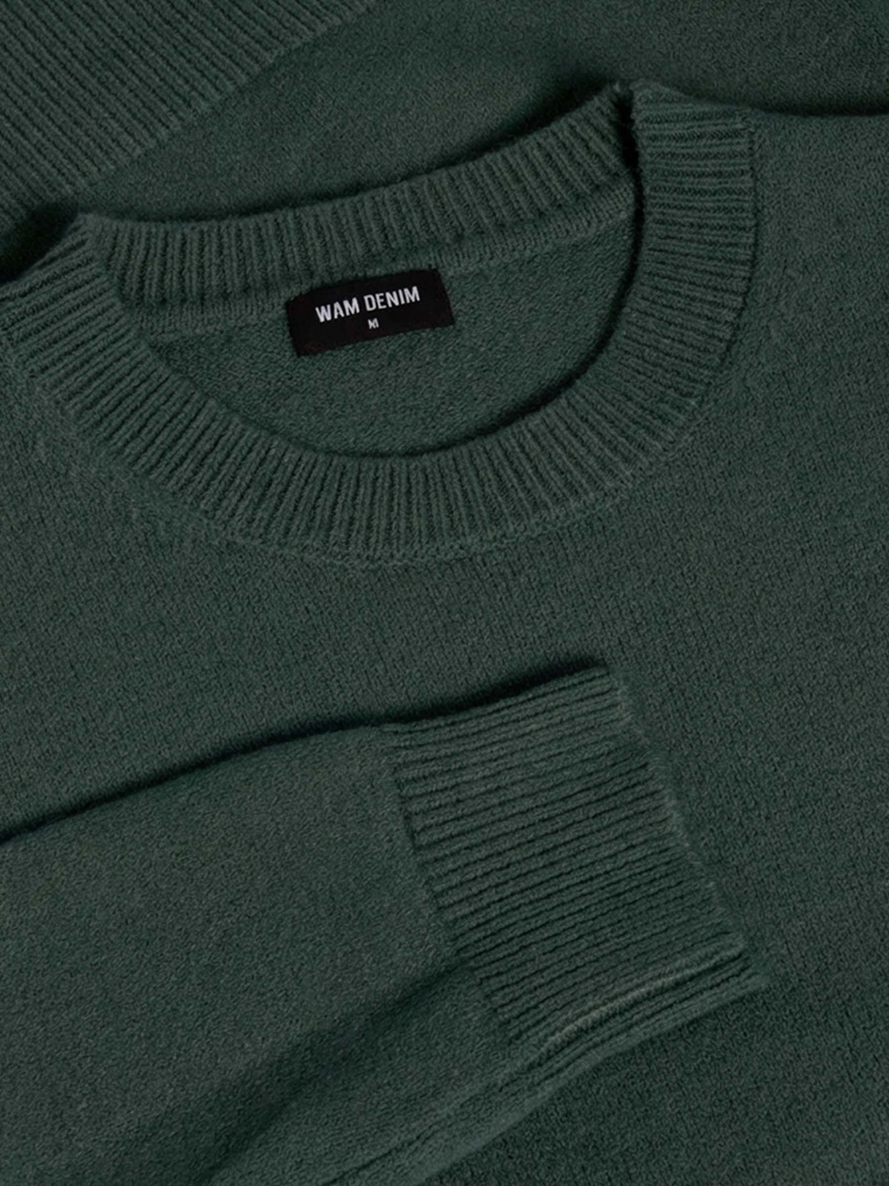 Der Cassian-Pullover in Dunkelgrün