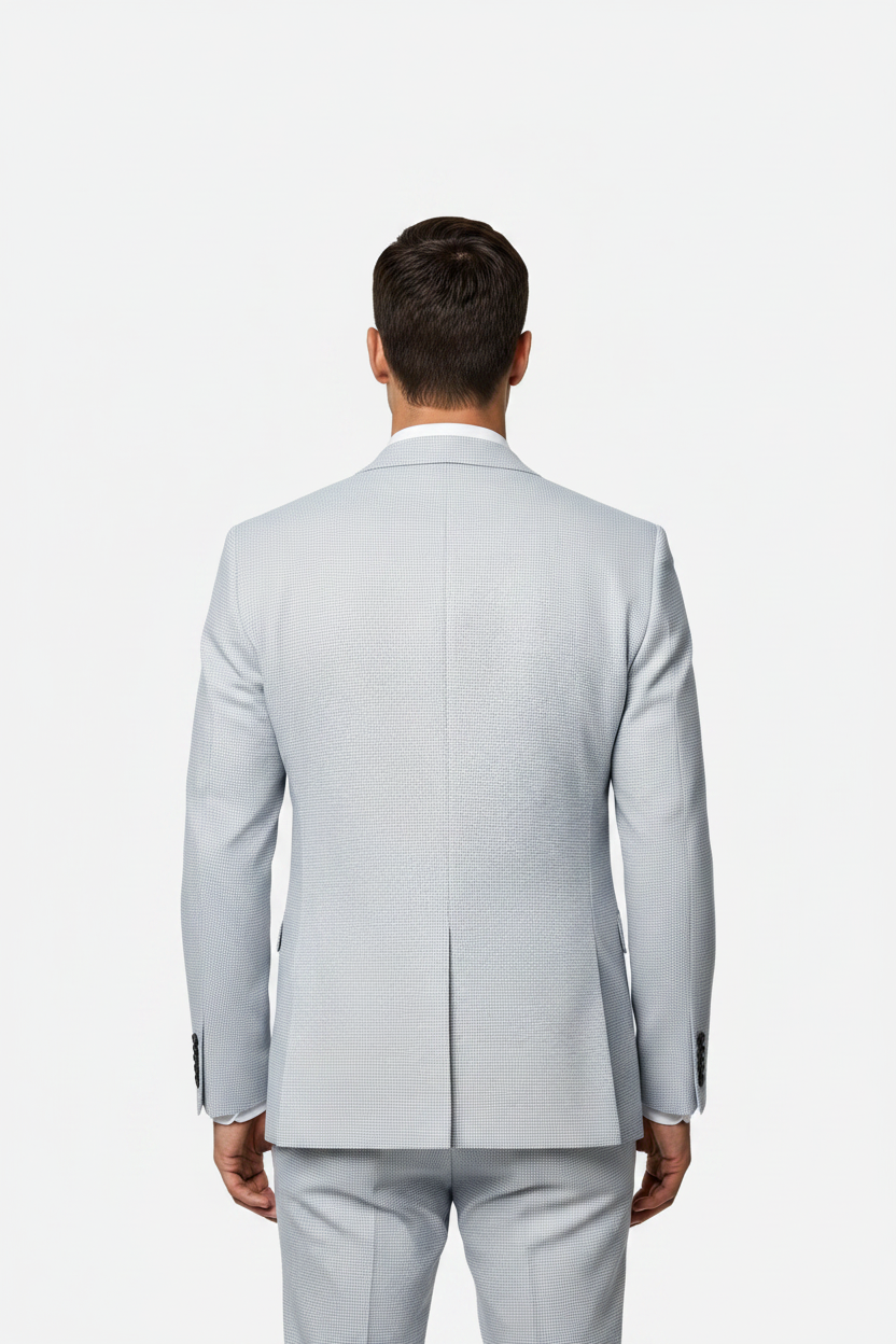 Colbert Light Grey – Back