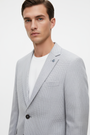Colbert Light Grey – Lapel Detail