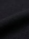Close-up of black cotton fabric texture, soft breathable material detail