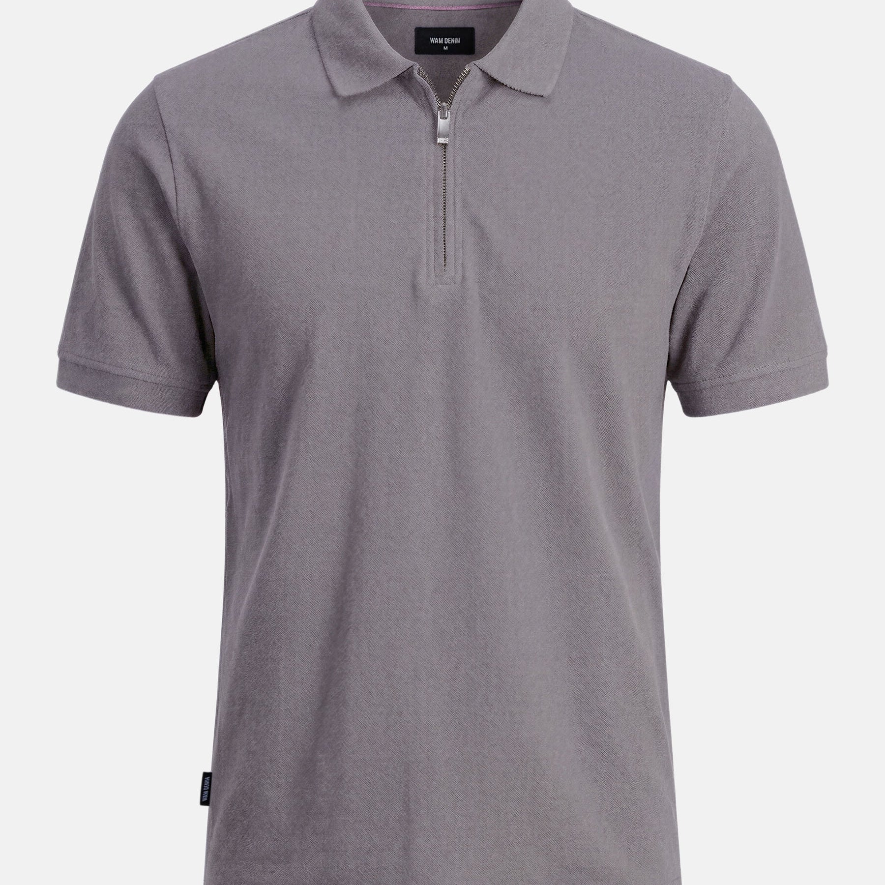 De Fintor Lichtgrijs Poloshirt