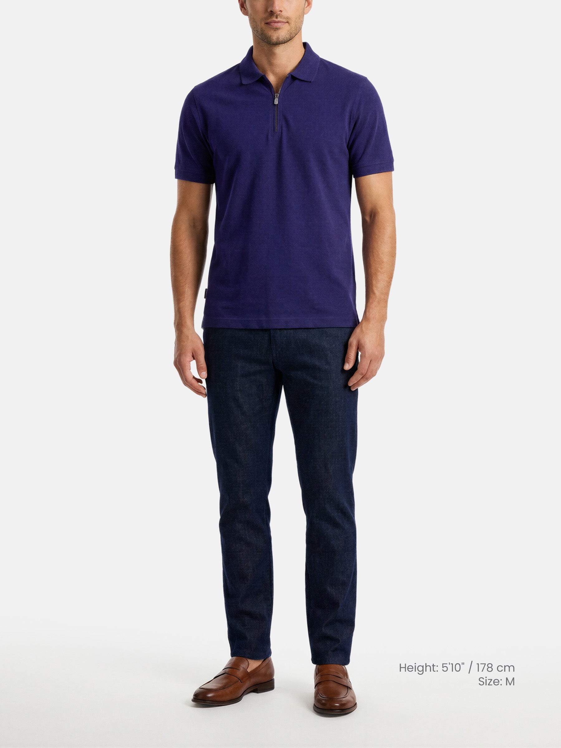 De Fintor Royal Blue Polo