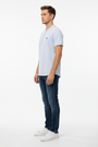 WAM DENIM T-Shirt 79664 Velvet Light Blue - Side View