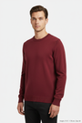 Thorn Dark Red Pullover - Front Upper Body