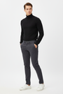 WAM DENIM Chino 72446 Thalin Anthracite - Three-Quarter View