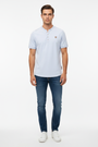 WAM DENIM T-Shirt 79664 Velvet Light Blue - Front View