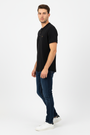 WAM DENIM T-Shirt 79664 Velvet Black - Side View