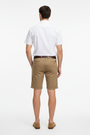 Wam Denim Kelden Dark Beige Chino Shorts – model back view