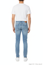 Back view - Rylor Light Blue Slim Fit Jeans on model