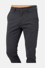 WAM DENIM Chino 72446 Thalin Anthracite - Waist Detail