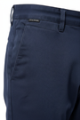 Wam Denim Jorell Navy Chino – waistband, belt loops and front pocket detail