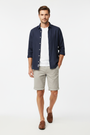 WAM DENIM Korte Broek 72456 Zurex Light Grey - Lifestyle
