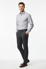 WAM DENIM Norvik Light Grey Shirt - Three-Quarter View