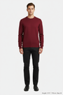 Thorn Dark Red Pullover - Front