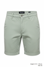 Waistband, button and pocket close-up