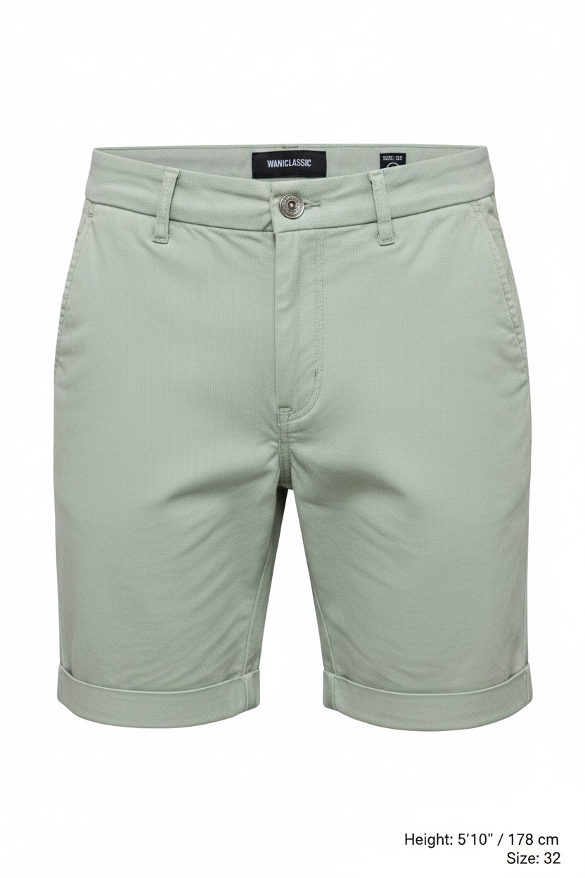 Waistband, button and pocket close-up