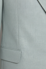 Luthen Light Green Blazer - Fabric