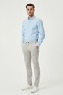 WAM DENIM Chino 72458 Kelvin Grey - Three-Quarter View