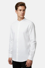 Merax White Long Sleeve Shirt - Front Upper Body