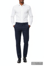 Wam Denim Jorell Navy Chino – model front view with size label