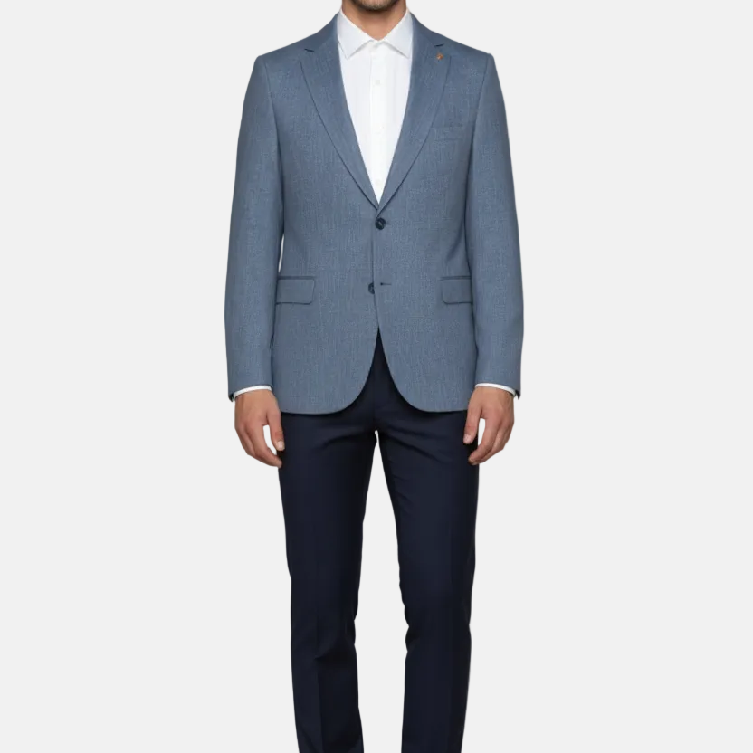 Vindor Indigo Blazer - Styled