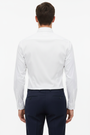 Wam Denim Jenvor White Long Sleeve Shirt – back view on model